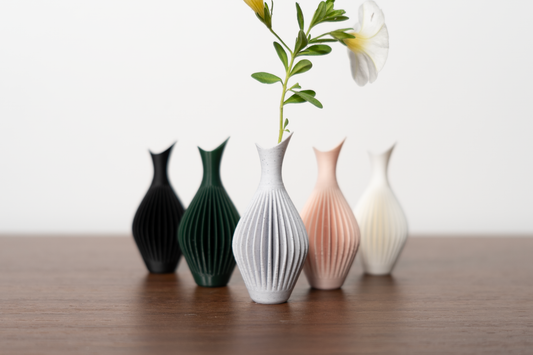 Wave Vase 3D Printed